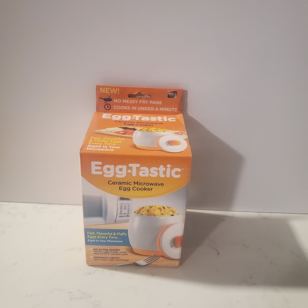EggTastic Ceramic Microwave Egg Cooker